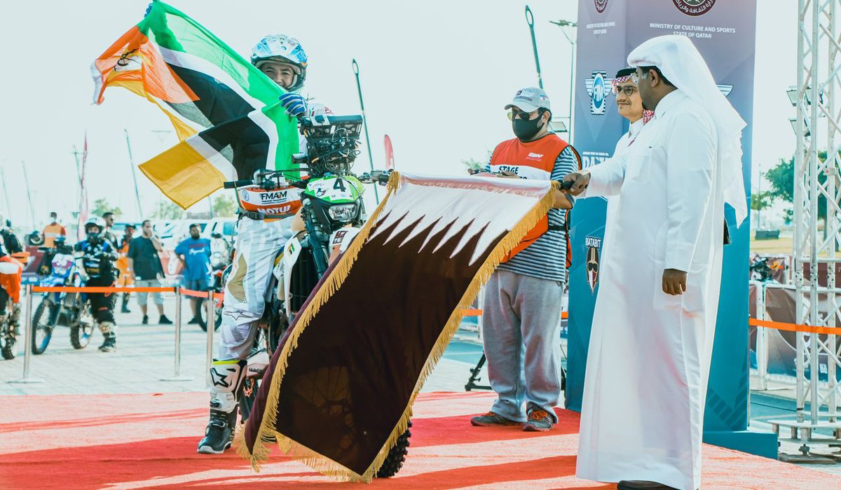 Competitors of the Qatar International Baja
